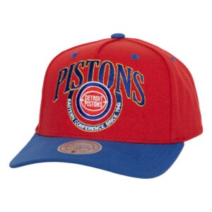 Mitchell & Ness Crown Jewels Pro Snapback HWC Detroit Pistons Chapeau Gris 743612