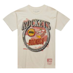 Mitchell & Ness Crown Jewels SS HWC Houston Rockets T-shirt Beige 749456