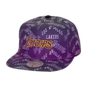 Mitchell & Ness Destination Loisirs Deadstock HWC Los Angeles Lakers Chapeau Violet 749683