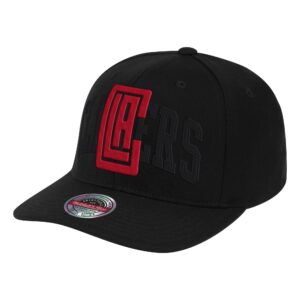 Mitchell & Ness Double Triple Classic Rouge Snapback Los Angeles Clippers Chapeau Bleu 748606