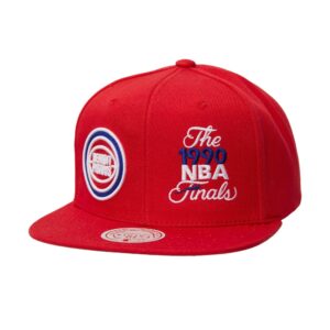 Chapeau Mitchell & Ness Dual Whammy Snapback HWC Detroit Pistons Noir 743617