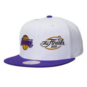 Casquette Mitchell & Ness Dual Whammy Snapback Los Angeles Lakers Blanc 749663