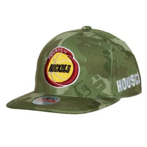 Mitchell & Ness Ghost Camo Stretch Ajusté HWC Houston Rockets Chapeau Camouflage 748236