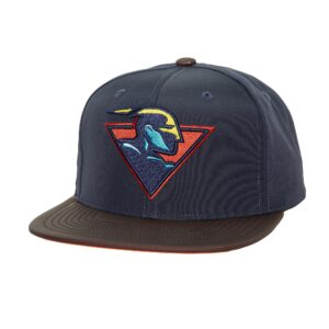 Mitchell & Ness Heat Up Snapback HWC Golden State Warriors Chapeau Bleu 744598