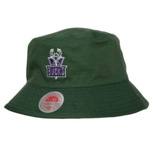 Chapeau bob réversible HWC Milwaukee Bucks Mitchell & Ness Lifestyle Bleu 745659