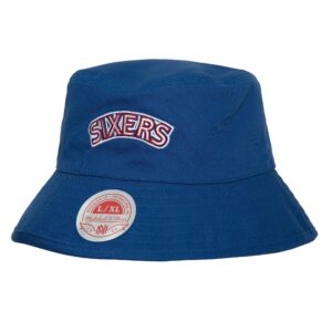 Chapeau bob réversible HWC Philadelphia 76ers Mitchell & Ness Lifestyle Gris 745651
