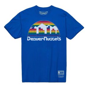 Mitchell & Ness MVP 2 Tee Denver Nuggets T-shirt bleu bleu 744297