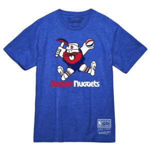Mitchell & Ness MVP Tee Denver Nuggets T-shirt bleu bleu 744279
