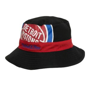 Panama Mitchell & Ness My Towns Two18 Bucket HWC Detroit Pistons Chapeau Bob Marron 743604