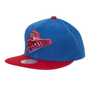 Mitchell & Ness Reload 2.0 Snapback Detroit Pistons Chapeau Bleu 743713