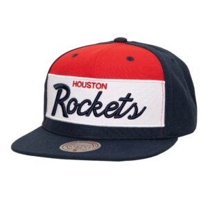 Mitchell & Ness Retro Sport Snapback HWC Houston Rockets Chapeau Marron 747170