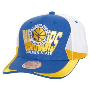 Mitchell & Ness Retrodome Pro Snapback HWC Golden State Warriors Chapeau Blanc 744585