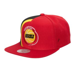 Casquette Mitchell & Ness Retroline Snapback HWC Houston Rockets Rouge/Noir 747520