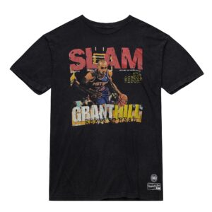 Mitchell & Ness SLAM Vintage Detroit Pistons T-Shirt Noir 743790