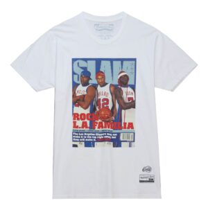 Mitchell & Ness Slam Cover T-shirt Los Angeles Clippers Blanc 748762
