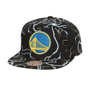 Chapeau Mitchell & Ness Storm Season Snapback Golden State Warriors Noir 744543
