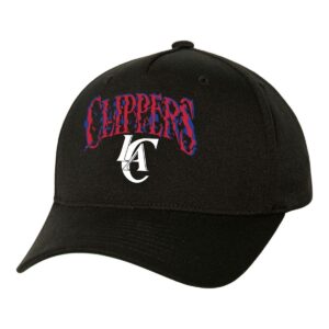 Mitchell & Ness Suga Glitch Stretch Snapback Los Angeles Clippers Chapeau Blanc 748583
