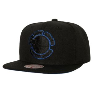 Mitchell & Ness TC Bottoms Snapback HWC Golden State Warriors Chapeau Noir 744738