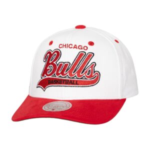 Casquette Mitchell & Ness Tail Sweep Pro Snapback Chicago Bulls Blanc 746856