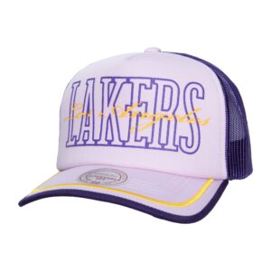 Mitchell & Ness Team Royalty Trucker Los Angeles Lakers Chapeau Violet 749687