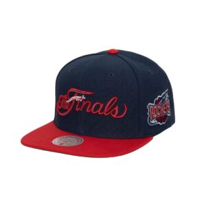 Mitchell & Ness The Finals Snapback HWC Houston Rockets Chapeau Rouge/Bleu 747574