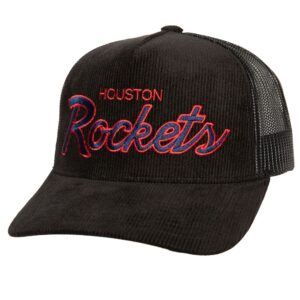 Mitchell & Ness Times Up Trucker HWC Houston Rockets Chapeau Noir 748181