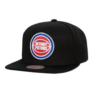 Mitchell & Ness Top Spot Snapback HWC Detroit Pistons Chapeau Noir 743665