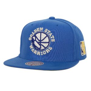 Mitchell & Ness Watch Me Shine Snapback HWC Golden State Warriors Chapeau Crème 744514