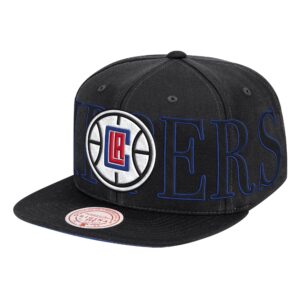 Chapeau Mitchell & Ness Winner Circle Snapback Los Angeles Clippers Noir 748573