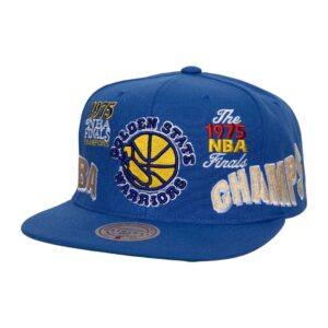 Mitchell & Ness World Champs Snapback HWC Golden State Warriors Chapeau Vert 744505
