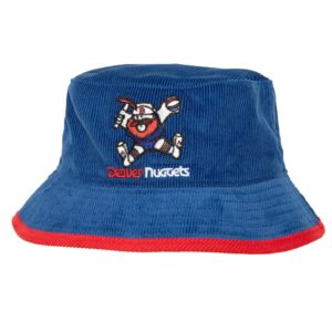 Chapeau bob Panama Mitchell & Ness Team Cord HWC Denver Nuggets blanc 743598