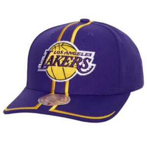 Mitchell & Ness 1998 Draft Pro Strapback HWC Los Angeles Lakers Chapeau Violet 749987