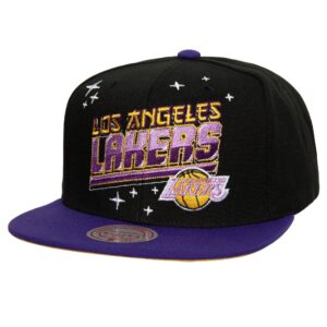Mitchell & Ness Anime Snapback HWC Los Angeles Lakers Chapeau Noir 750343