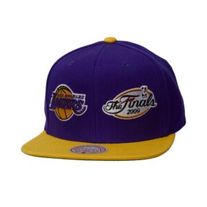 Mitchell & Ness Dual Whammy Snapback Los Angeles Lakers 2009 Chapeau Violet 749909