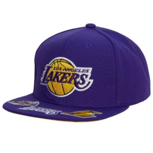 Mitchell & Ness Casquette Snapback Los Angeles Lakers Violet 750373