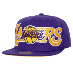Mitchell & Ness Casquette Snapback Los Angeles Lakers Violet 749844