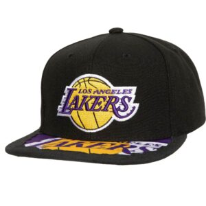Casquette Mitchell & Ness Munch Time Snapback Los Angeles Lakers Noir 749886