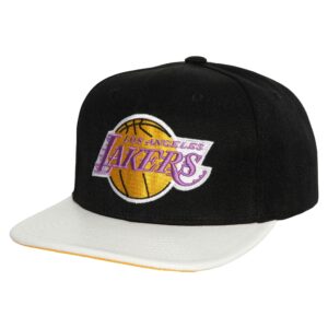 Mitchell & Ness SSBSTS Snapback HWC Los Angeles Lakers Chapeau Noir 750358