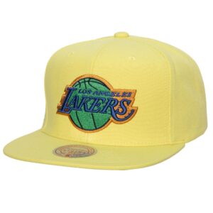 Mitchell & Ness So Fresh Snapback Los Angeles Lakers Chapeau Jaune 750313