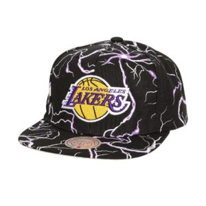 Casquette Mitchell & Ness Storm Season Snapback Los Angeles Lakers Noir 749891