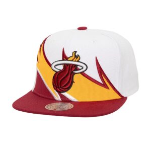 Mitchell & Ness Waverunner Snapback Miami Heat Chapeau Violet 751955