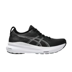 Baskets Wmns Asics Gel Kayano 31 Noir Blanc Marron 1012B670 002