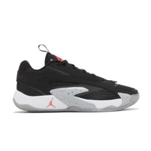 Air Jordan Luka 2 Noir Ciment Baskets Blanc DX8733 006