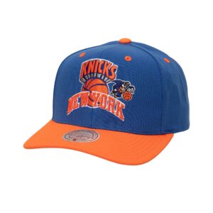 Casquette Mitchell & Ness All In 2.0 Pro Snapback HWC New York Knicks Bleu 765549
