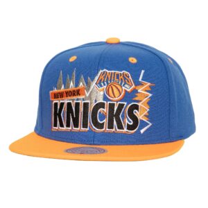 Mitchell & Ness Buzz Snapback New York Knicks Casquette de baseball Bleu 765774
