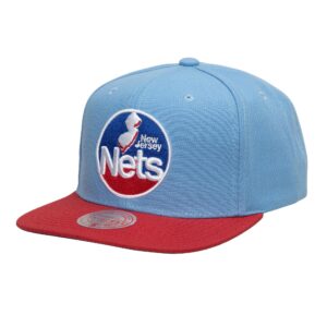 Casquette de baseball Mitchell & Ness Core Basic Snapback HWC New Jersey Nets bleu 761195