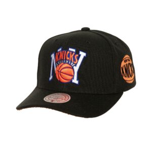 Casquette Mitchell & Ness Icon Grail Pro Snapback HWC New York Knicks Noir 766913