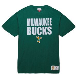 Mitchell & Ness Legendary Slub SS Tee Milwaukee Bucks Gris 758430