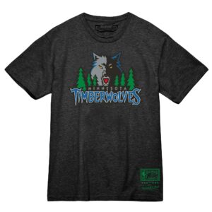Mitchell & Ness MVP Gris T-shirt Minnesota Timberwolves Vert 758948