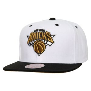 Casquette de baseball Mitchell & Ness MVP Snapback New York Knicks blanc 766980